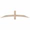 Ekena Millwork Bellingham Smooth Timber Gable Bracket, Douglas Fir, 60"W x 15"H x 3 1/2"D x 3 1/2"F, 6/12 Pitch GBW060X15X0404BEL00SDF - alternate 1